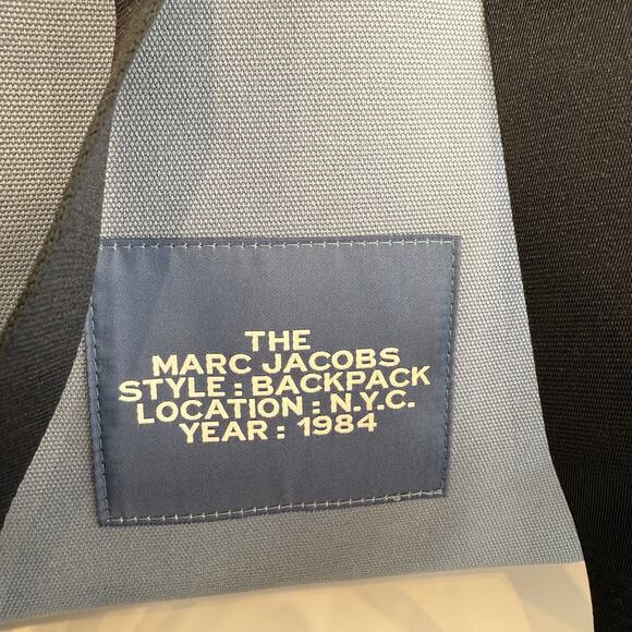 Last 2‼️Marc Jacobs Canvas Backpack H301M06SP21 & Receipt - Picture 15 of 16